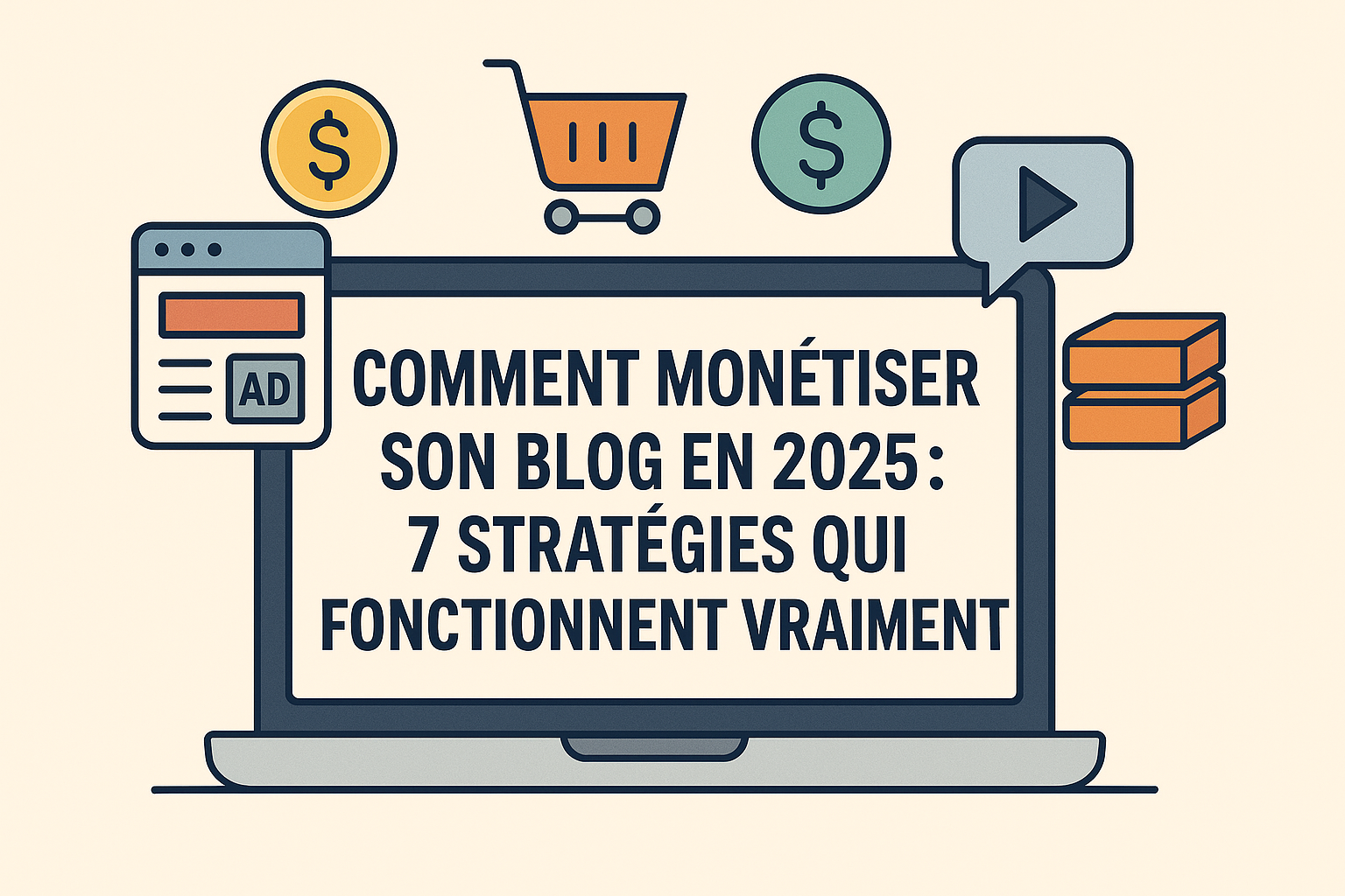 Comment Monétiser Son Blog en 2025 : 7 Stratégies Qui Fonctionnent Vraiment